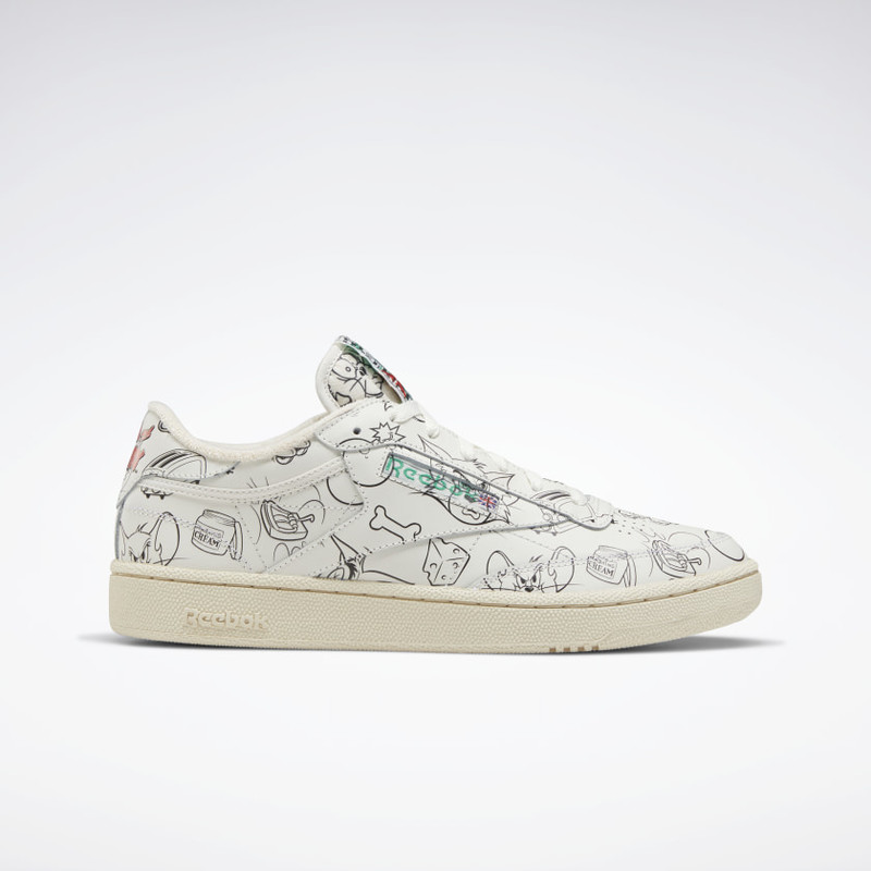 Tom Jerry x Reebok Club C 85 FX4011 Grailify